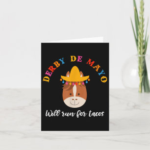 Carte Cinco De Mayo Drôle Derby Shirt Va Se Faire Tacos