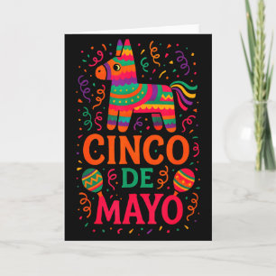Carte Cinco de mayo - fête mexicaine