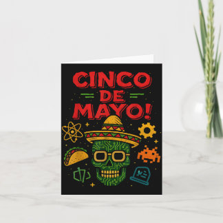Carte Cinco De Mayo Fête Mexicaine Ai 