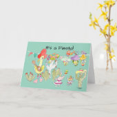 Carte Cinco de Mayo Fiesta! (Fleur jaune)