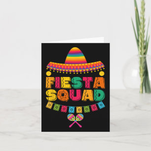 Carte Cinco De Mayo Fiesta Squad Famille A