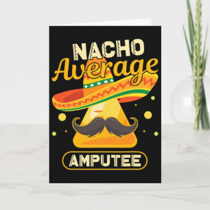 Carte Cinco De Mayo Nacho Chirurgien Amputé Moyen Amputa