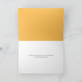 Carte Cinco de Mayo Toucan sur Orange (Intérieur)