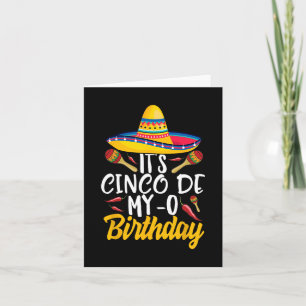 Carte Cinco De My-o Anniversaire Cinco De Mayo Fiesta P