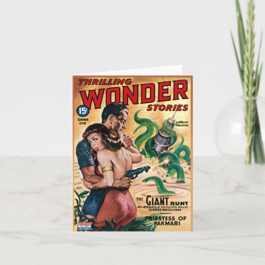 Carte cinématographique de salutation ou de note (Devant)