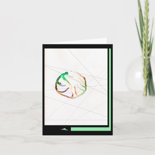 Carte Cinq autocollants (Devant)