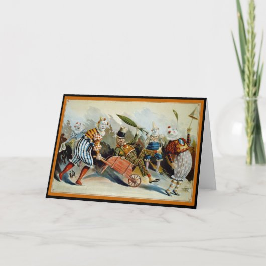 Carte Cinq Clowns (Devant)