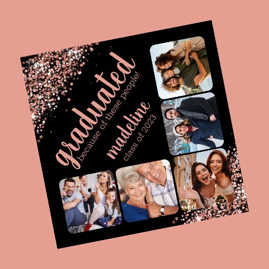 Carte Cinq Parties scintillant photo à cause de Grad Fai