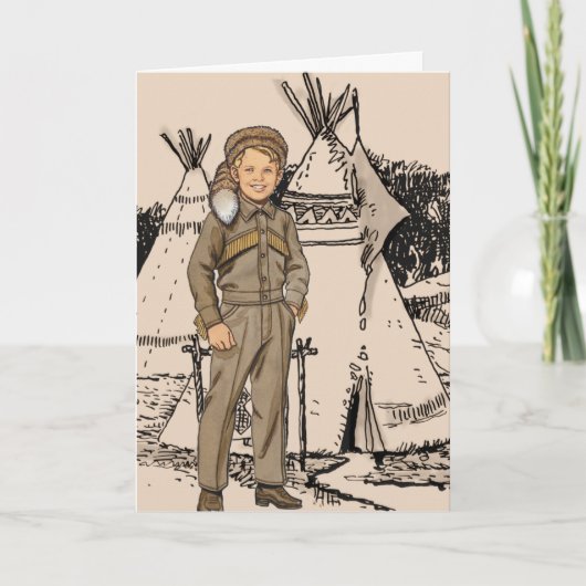 Carte Cinquante Daniel Boone (Devant)