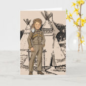 Carte Cinquante Daniel Boone (Fleur jaune)