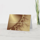 Carte Cinquantième anniversaire de mariage d'or (Dos)