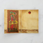 CARTE CIOTS DE RENAISSANCE ANTIQUE 1 / LA MAGICIENNE (Intérieur)