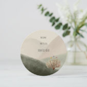 Carte (Circle) - Birth Announcement (Debout devant)