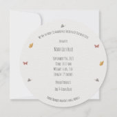 Carte (Circle) - Birth Announcement (Dos)