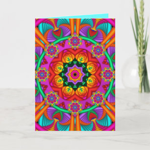 Carte Circle of Happiness, decorative birthday card