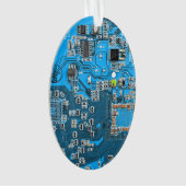 Carte circuit bleu circuit imprimé à circuit impri (devant)