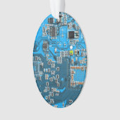 Carte circuit bleu circuit imprimé à circuit impri (devant)