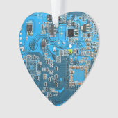 Carte circuit bleu circuit imprimé à circuit impri (devant)