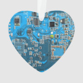 Carte circuit bleu circuit imprimé à circuit impri (dos)