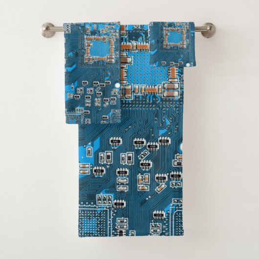 Carte circuit bleu circuit imprimé à circuit impri (En situation)