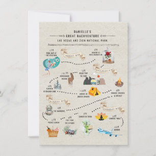 Carte Circuit de week-end de jeune fille Las Vegas et