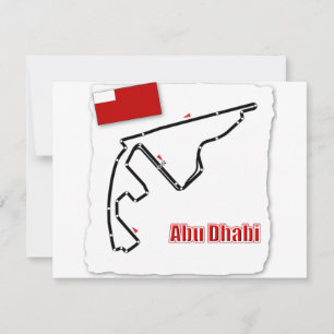 Carte Circuit GP d'Abu Dhabi
