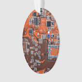 Carte circuit imprimé circuit orange PCB (devant)