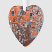 Carte circuit imprimé circuit orange PCB (devant)