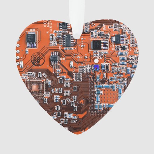 Carte circuit imprimé circuit orange PCB (devant)