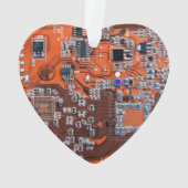 Carte circuit imprimé circuit orange PCB (dos)