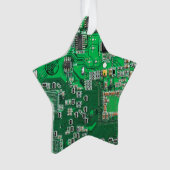 Carte circuit imprimé circuit vert PCB (devant)