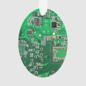 Carte circuit imprimé circuit vert PCB (dos)