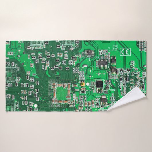 Carte circuit imprimé circuit vert PCB (Serviette de bain)