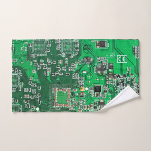 Carte circuit imprimé circuit vert PCB (Serviette à main)