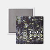 Carte Circuit Intégrée Sur Un Aimant (Recto/Verso)