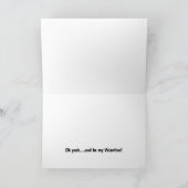 Carte Circuler dans mon train et siffler, Saint-Valentin (Intérieur)