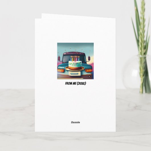 Carte Circuler toute la nuit avec conducteur de camion d (Dos)