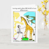 Carte Circus Girl 3 (Fleur jaune)