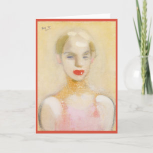 Carte Circus girl, Helene Schjerfbeck