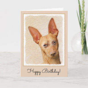Carte Cirneco dell’Etna Peinture - Cute Original Chien A