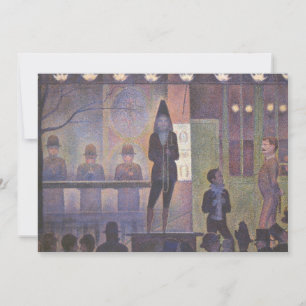 Carte Cirque forain par Georges Seurat, Art ancien
