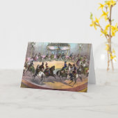 Carte Cirque Grand Finale, Cirque 1872. (Fleur jaune)