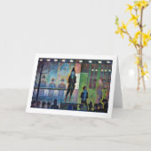 Carte Cirque Sideshow, Seurat (Fleur jaune)