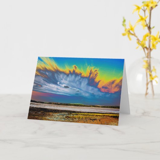 Carte Cirrus Cloud Kirkcudbright (Fleur jaune)