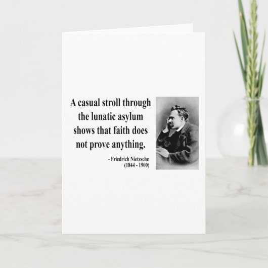 Carte Citation 1B de Nietzsche (Devant)