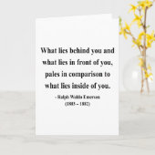 Carte Citation 2a d'Emerson (Fleur jaune)