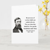 Carte Citation 2b de Thoreau (Fleur jaune)