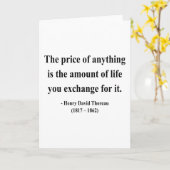 Carte Citation 6a de Thoreau (Fleur jaune)