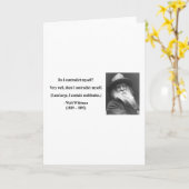 Carte Citation 6b de Whitman (Fleur jaune)