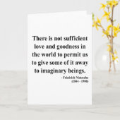 Carte Citation 7a de Nietzsche (Fleur jaune)